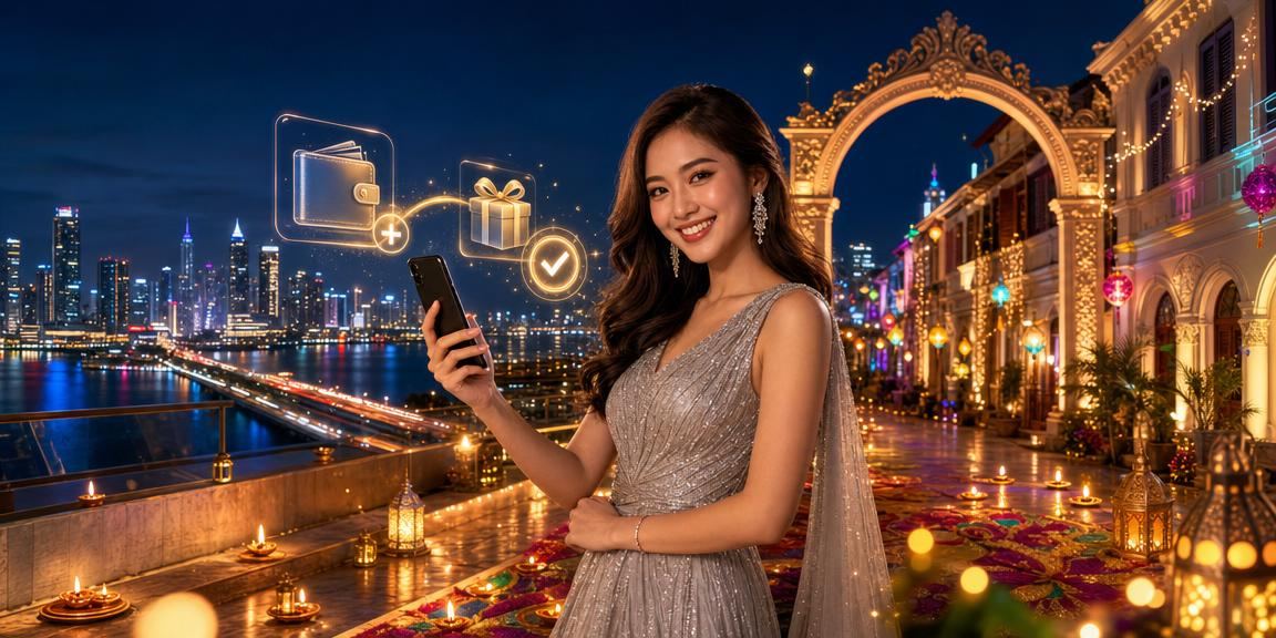 Proses deposit akaun kasino di Johor menggunakan telefon pintar dengan antara muka mudah