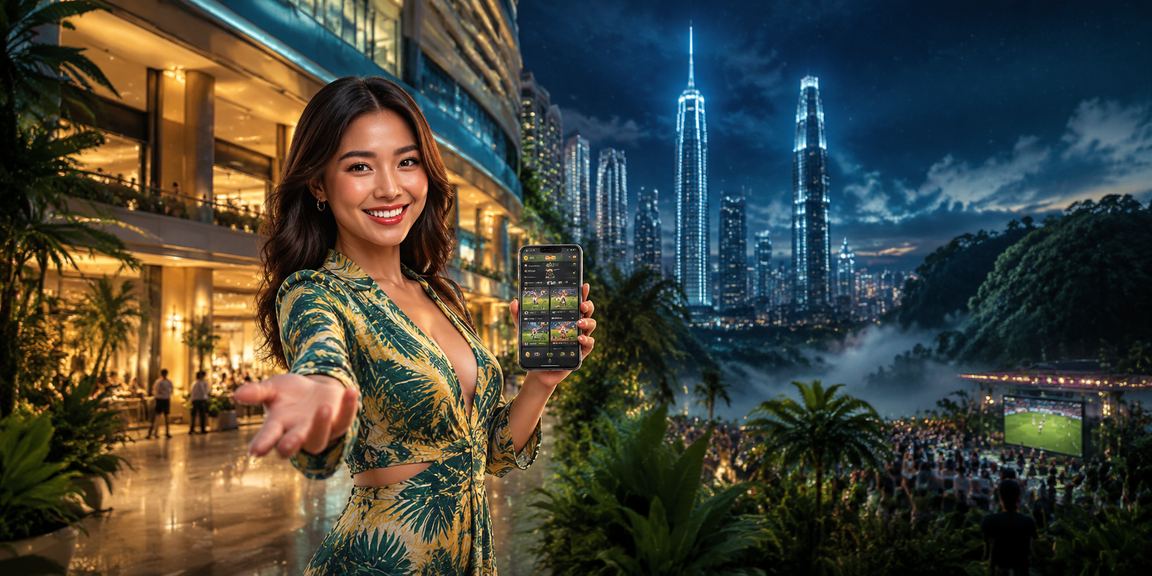 Pengguna Kuala Lumpur mengakses aplikasi kasino 458 dengan keselamatan data terjamin